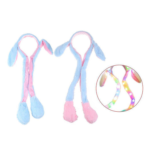 CUTE RABBIT MOVING EAR LED LIGHT HEADBAND HA0501-1D (12PC)