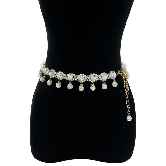 PEARL BELL DECORATE CHAIN BELT 0506-1 (4PC)