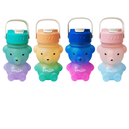 CUTE COLORFUL BEAR WATER BOTTLE 3519-38