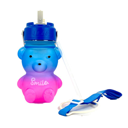 CUTE COLORFUL BEAR WATER BOTTLE 3519-38