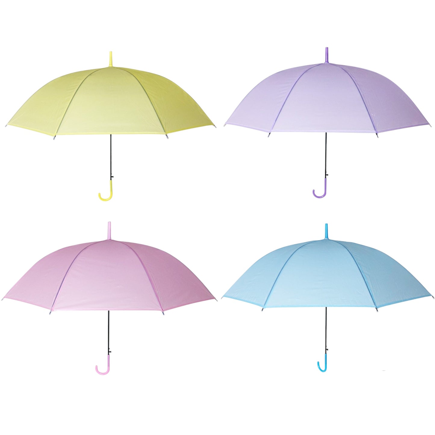 SOLID COLOR UMBRELLA ASSORTED UM1109-12 (12PC)