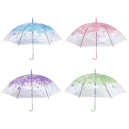 CHERRY BLOSSOM TRANSPARENT CLEAR UMBRELLA UM1109-2 (12PC)