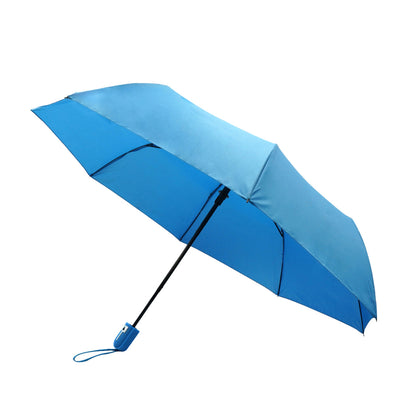 AUTO OPEN COMPACT SOLID COLOR UMBRELLA 5029 (2PC)