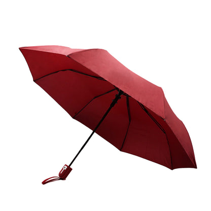 AUTO OPEN COMPACT SOLID COLOR UMBRELLA 5029 (2PC)