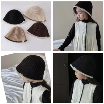 KIDS KNITTED BEANIE HT3107-6 (12PC)