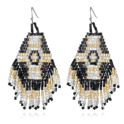 FRINGE BEAD EARRING ER2829-39 (12PC)