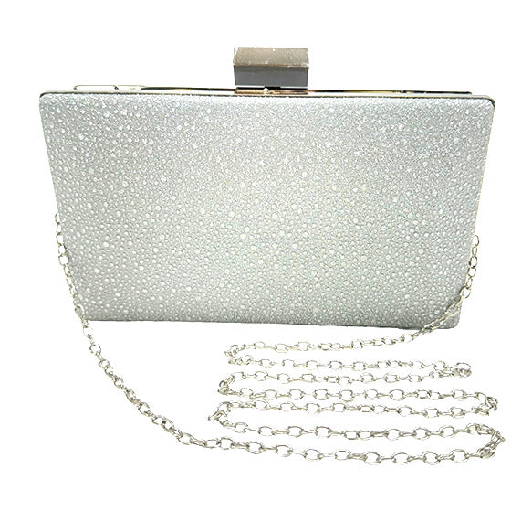 GLITTER SPARKLE EVENING CLUTCH BAG 7262 (3PC)