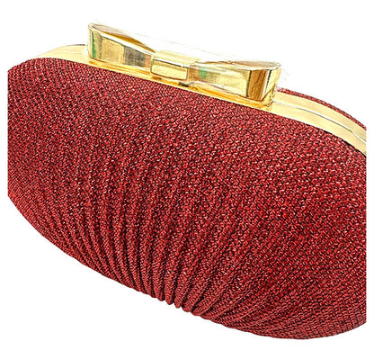 PLEATED ACCENT EVENING BAG 7254 (1PC)