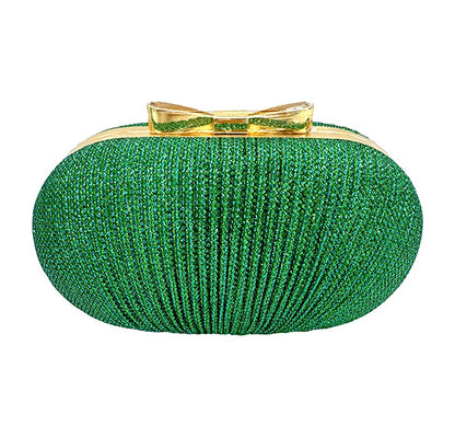 PLEATED ACCENT EVENING BAG 7254 (1PC)