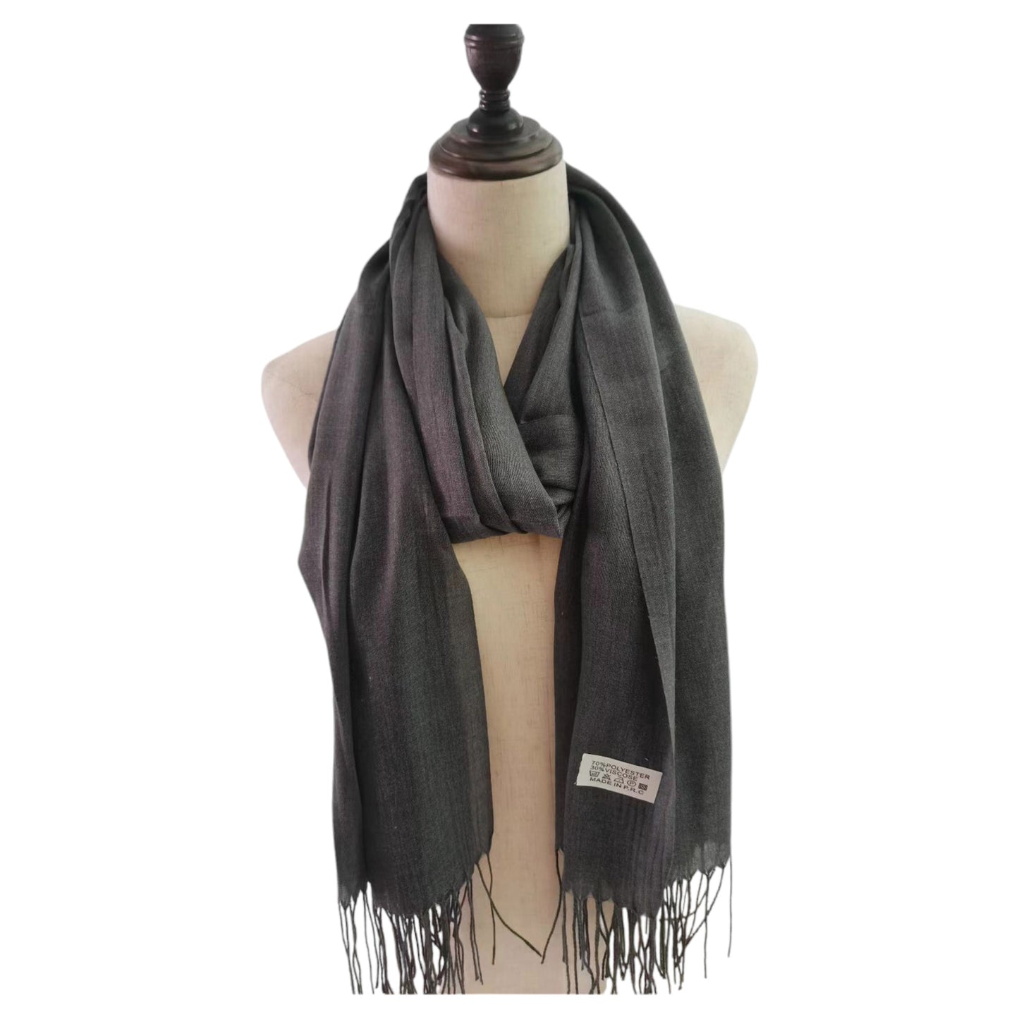 PLAIN VISCOSE SCARVES 1211B