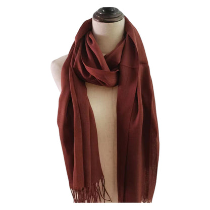 PLAIN VISCOSE SCARVES 1211A