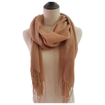 PLAIN VISCOSE SCARVES 1211A