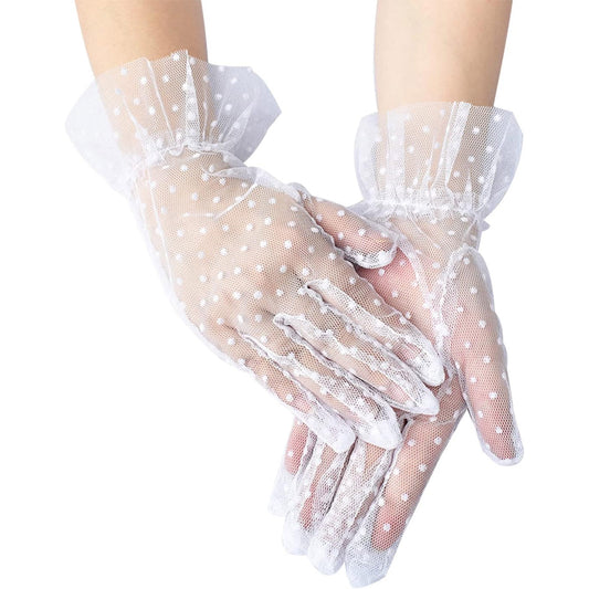 DOT PATTERN MESH GLOVES 126 (12PC)