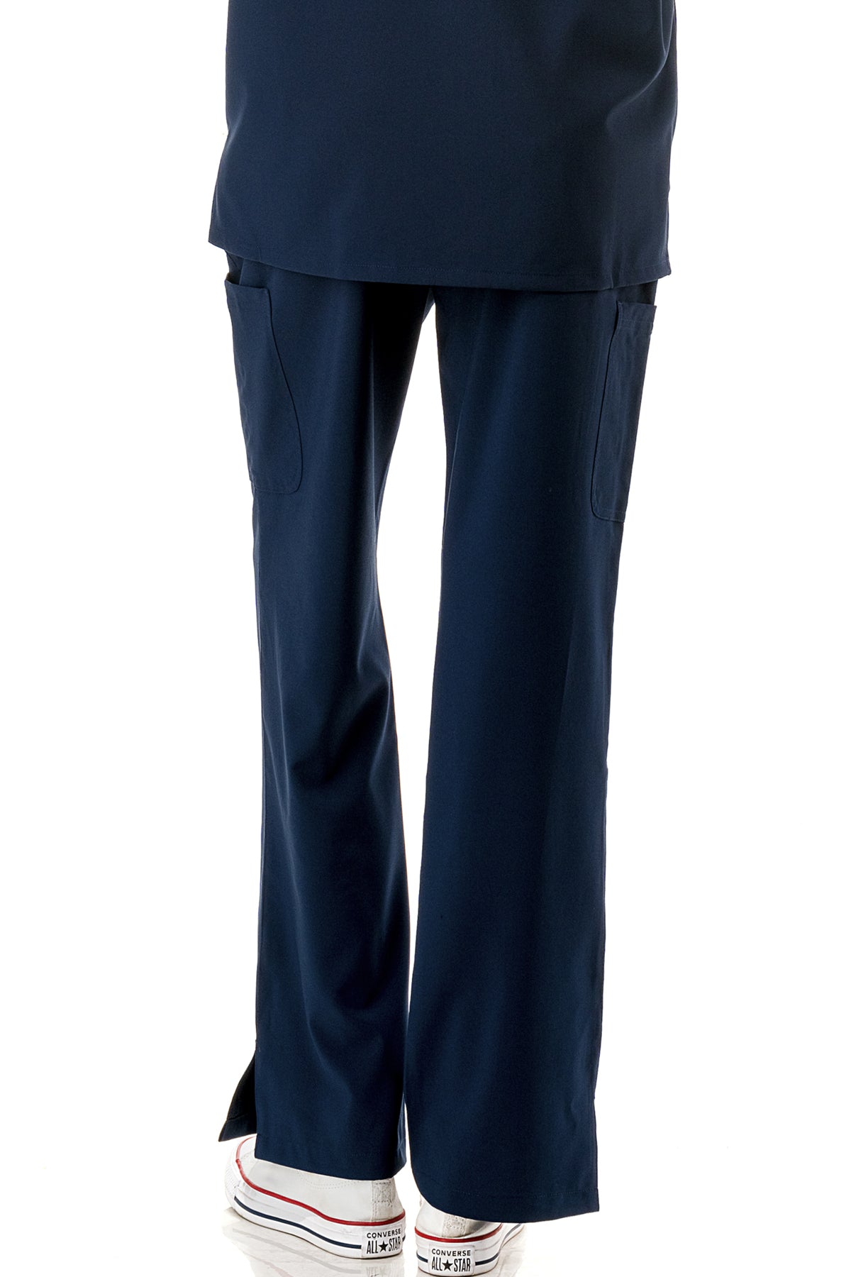 WOMEN'S SCRUBS MEDICAL NURSING UNIFORM SET UN0147NV (MIN 2 SET)