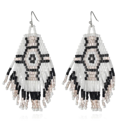 FRINGE BEAD EARRING ER2829-39 (12PC)