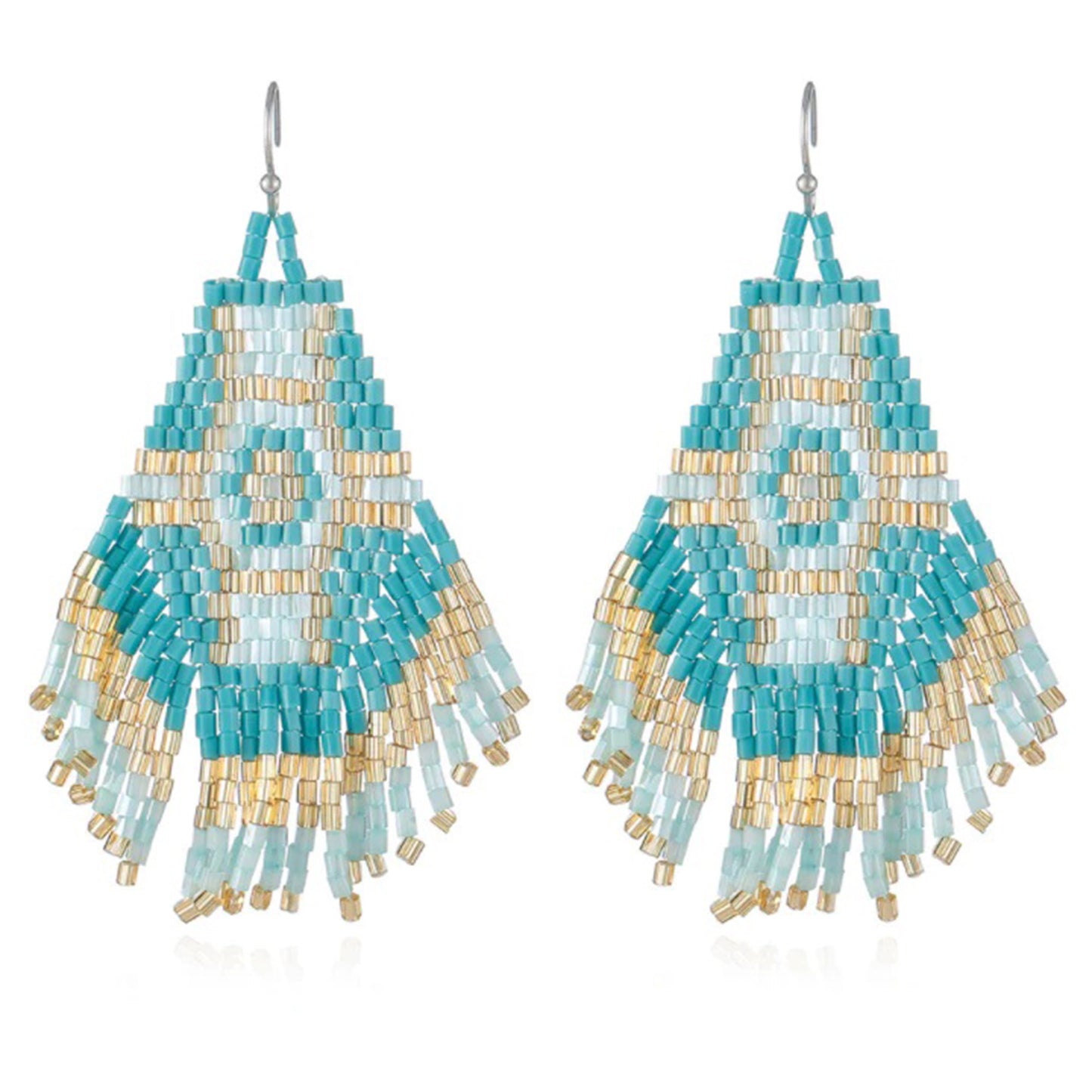 FRINGE BEAD EARRING ER2829-39 (12PC)