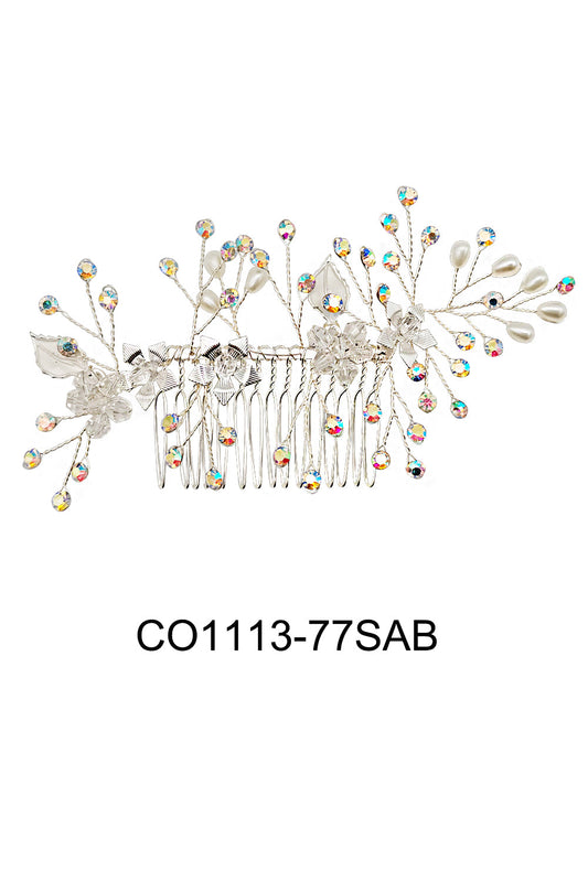 TIARA HAIR COMB 1113-77 (1PC)