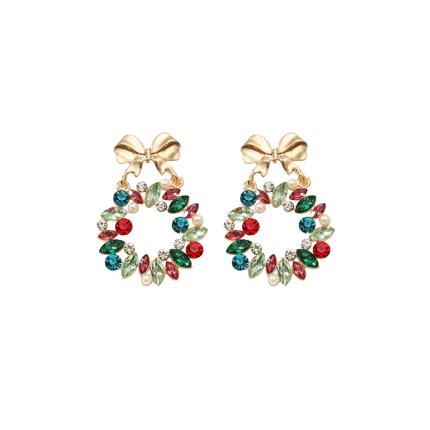 CHRISTMAS DECORATION EARRING 2913-41 (12PC)