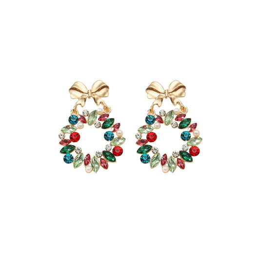 CHRISTMAS DECORATION EARRING 2913-41 (12PC)