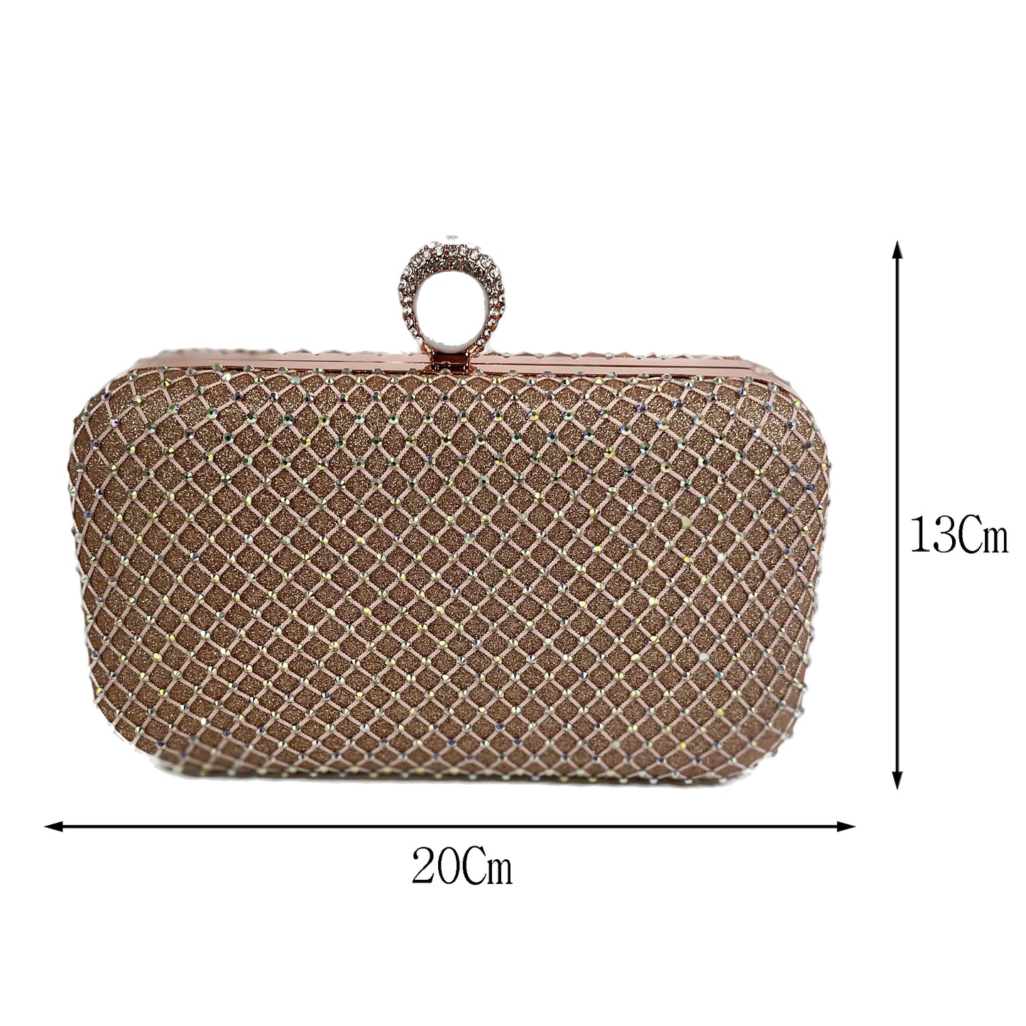 RHINESTONE EVENING BAG 7247 (1PC)