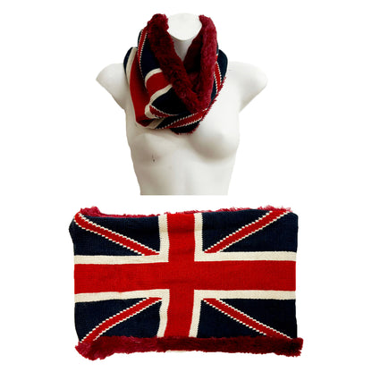 UK FLAG NECK WARMER