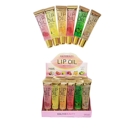 KALIYA BEAUTY FRUIT LIP OIL J837 (24PC)