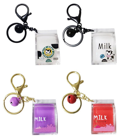 MILK LIQUID KEY CHAIN KC2830-24 (12PC)