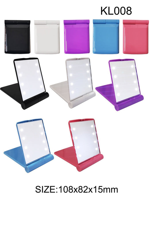 LED LIGHT COMPACT MIRROR 008 (4PC)