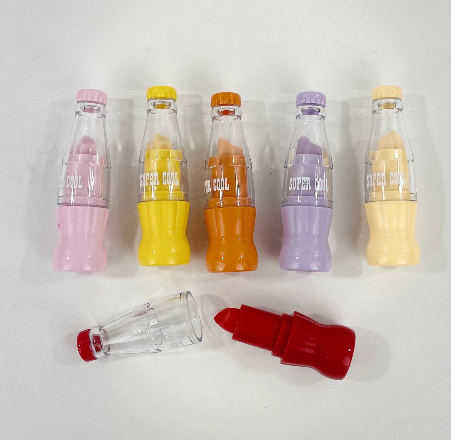 SUPER COOL FUNNY BOTTLE LIP BALM LB822-1 (24PC)