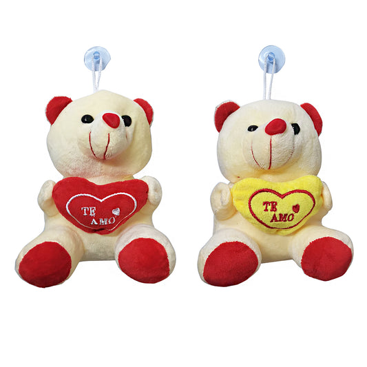 TI AMO HEART BEAR PLUSH 1128-5 (12PC)