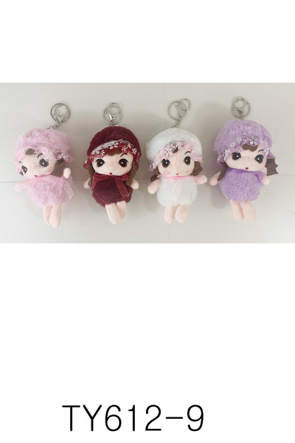 FAIRY PLUSH KEY CHAIN TY612-9 (12PC)