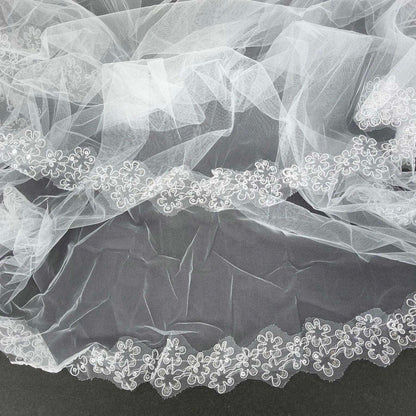 WEDDING VEIL 319-36 (1PC)