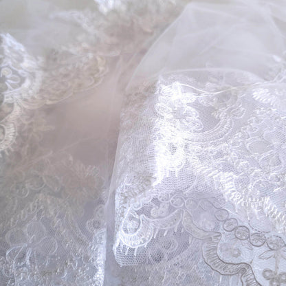 WEDDING VEIL 332-110 (3PC)