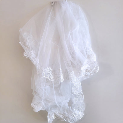 WEDDING VEIL 337-110 (3PC)