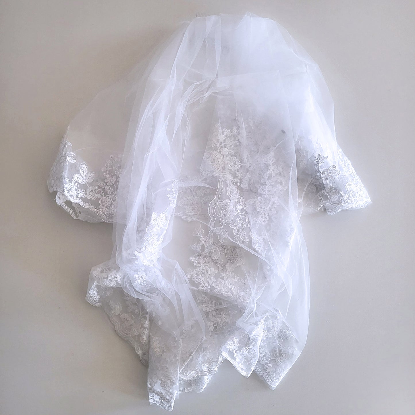 WEDDING VEIL 345-36 (3PC)