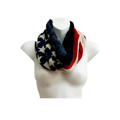 USA FLAG NECK WARMER